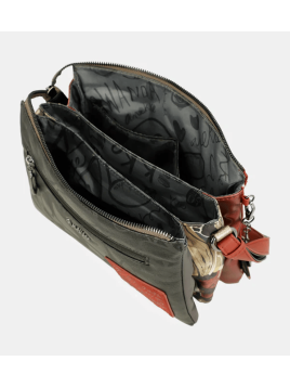 Anekke 39773-471 pochette plate 3 compartiment Sacs à mains