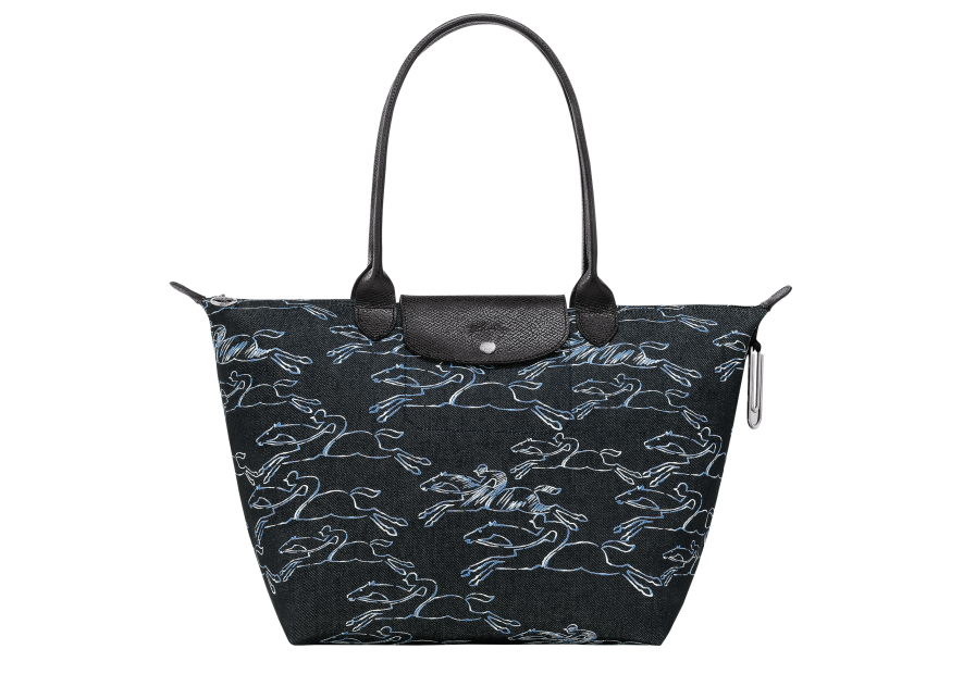 Longchamp 1899/HEL longchamp-le pliage denim-shopping Loisirs