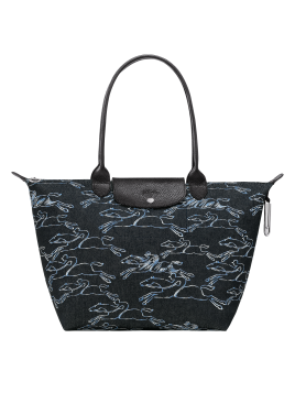 Longchamp 1899/HEL longchamp-le pliage denim-shopping Loisirs