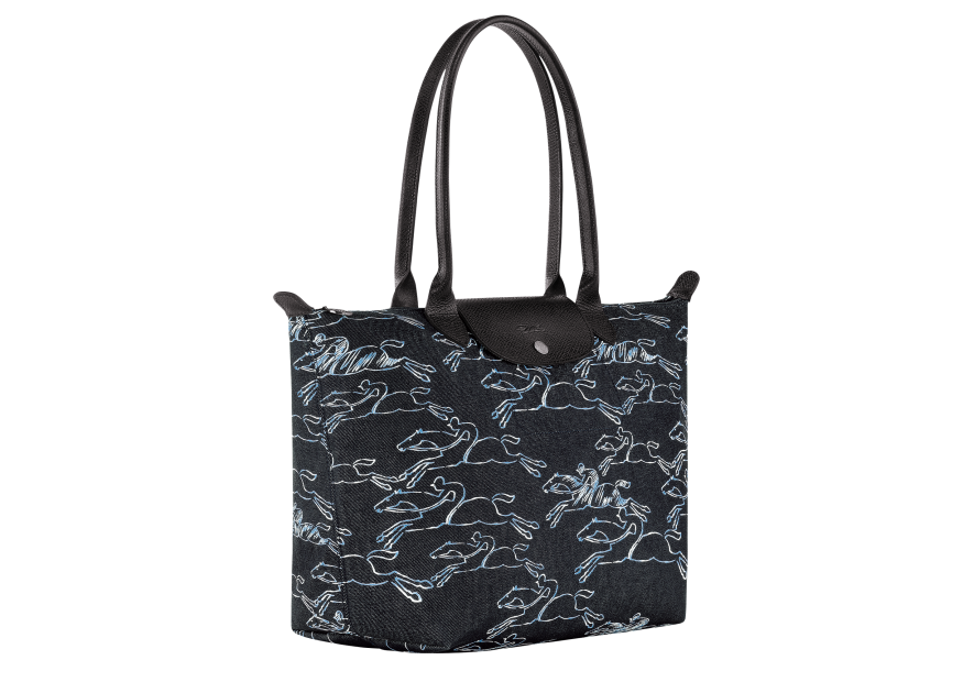 Longchamp 1899/HEL longchamp-le pliage denim-shopping Loisirs