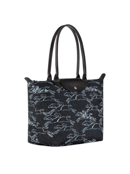 Longchamp 1899/HEL longchamp-le pliage denim-shopping Loisirs