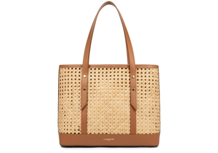 Lancaster 480-112 lancaster - cannage rotin - cabas shopping