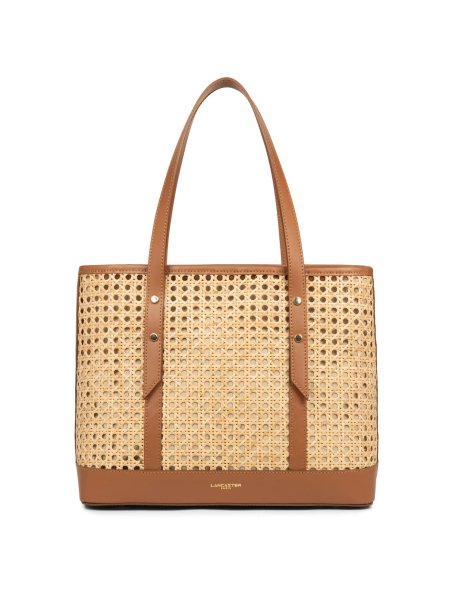 Lancaster 480-112 lancaster - cannage rotin - cabas shopping
