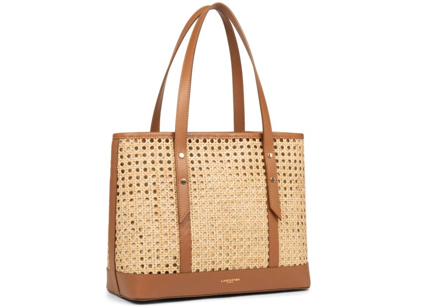 Lancaster 480-112 lancaster - cannage rotin - cabas shopping