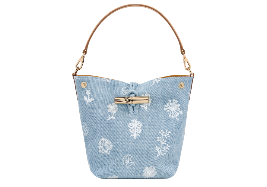 Longchamp 10279HGL sac seau xs le roseau denim Sacs à mains
