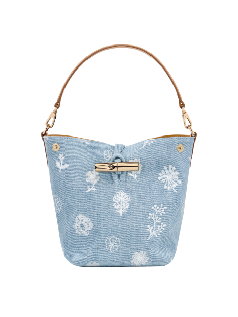 Longchamp 10279HGL sac seau xs le roseau denim sacs-a-mains