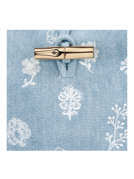 Longchamp 10279HGL sac seau xs le roseau denim Sacs à mains