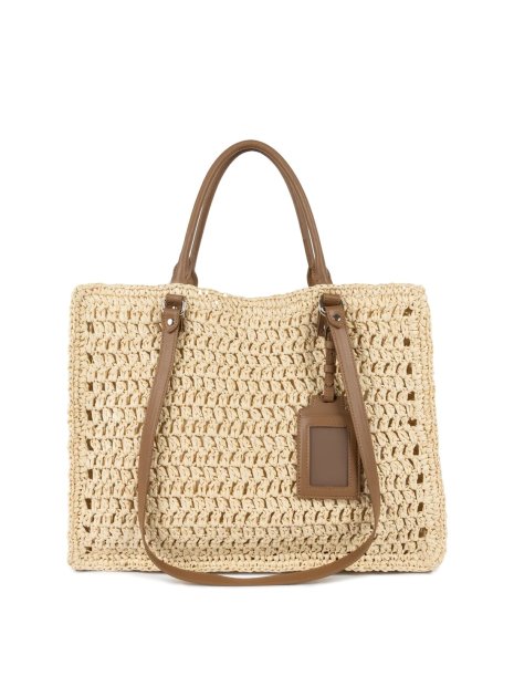 Lancaster 518-034 sac cabas poignée et bandoulière playa lancaster sac-a-main-shopping-toile-ou-cuir