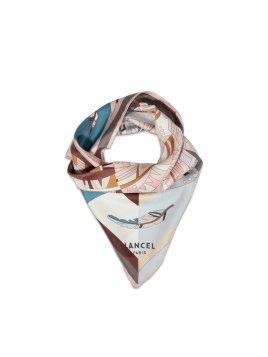 Lancel A13106 carré de soie duo arabesque 70x70 lancel carre de soie