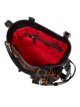 Lancel A13752 sac seau premier flirt taille m leopard Sacs à mains