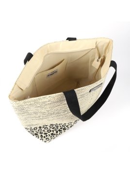 les tropeziennes KAI-TZ-01 shopping porté épaule leopard kailani shopping