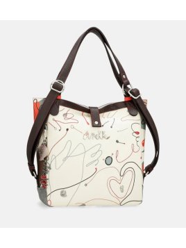 Anekke 40765-144 sac à dos alma sac à bandoulière convertible Sacs à mains