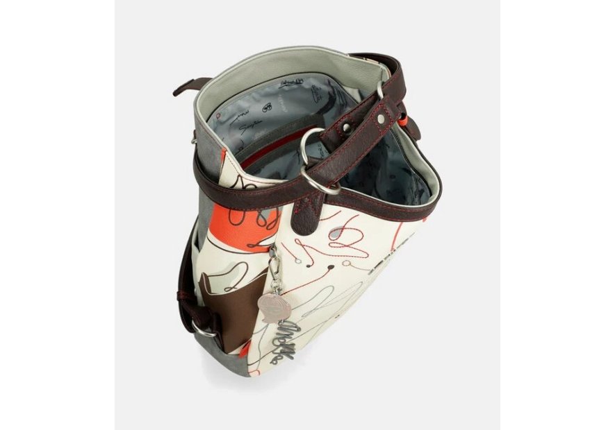 Anekke 40765-144 sac à dos alma sac à bandoulière convertible Sacs à mains