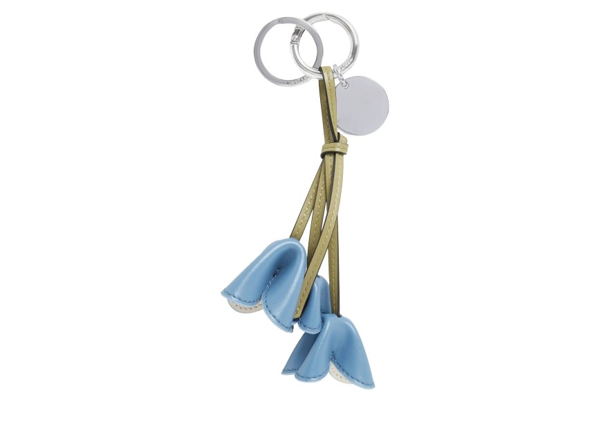 Lancel A14117 porte clefs lancel bouquet breloque