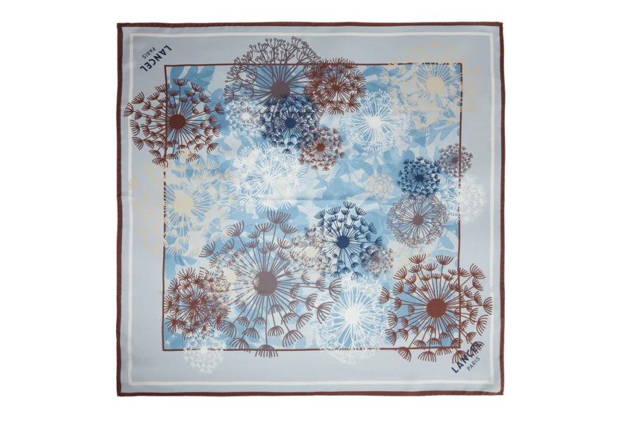 Lancel A11708 carré de soie lancel carre de soie