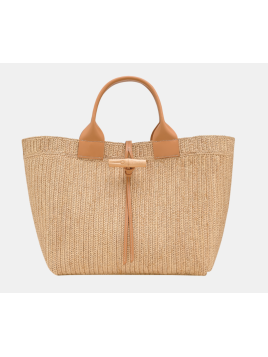 Longchamp 10327HJD sac cabas l longchamp le roseau raphia shopping