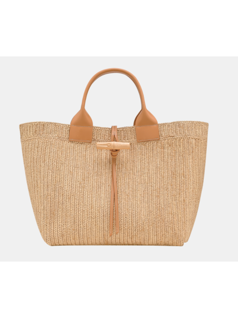 Longchamp 10327HJD sac cabas l longchamp le roseau raphia sac-a-main-shopping-toile-ou-cuir