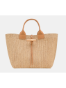 Longchamp 10327HJD sac cabas l longchamp le roseau raphia sac-a-main-shopping-toile-ou-cuir