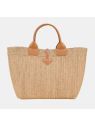 Longchamp 10327HJD sac cabas l longchamp le roseau raphia sac-a-main-shopping-toile-ou-cuir