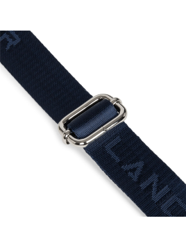 Lancaster 514-61 - POLYAMIDE - BLEU FONCÉ Basic Verni - Petit sac Trotteur