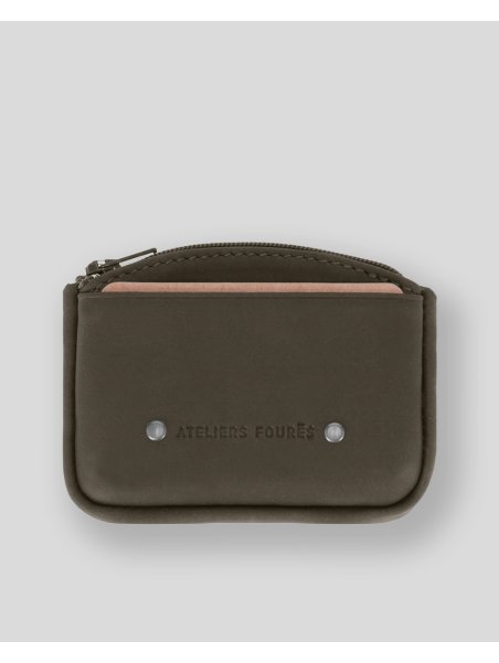 Les Ateliers Foures 9104 porte monnaie zip les ateliers foures baroudeur Porte-monnaie Femme