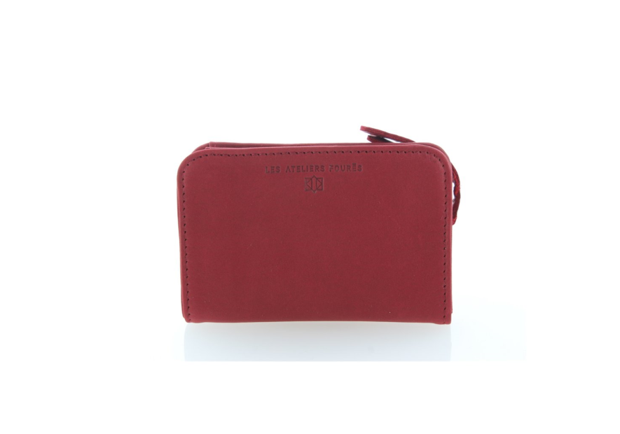 Les Ateliers Foures B23 porte monnaie et billet zip dos à dos mixte pmpb