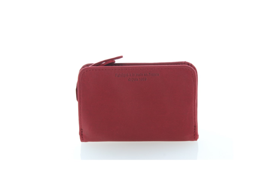 Les Ateliers Foures B23 porte monnaie et billet zip dos à dos mixte pmpb
