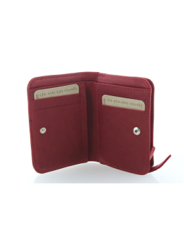 Les Ateliers Foures B23 porte monnaie et billet zip dos à dos mixte pmpb