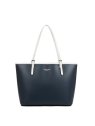 Lancaster 437-08 Constance - Grand Sac Cabas épaule sac-a-main-shopping-toile-ou-cuir