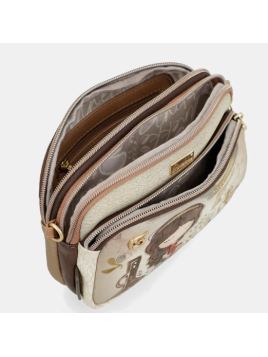 Anekke 42703-445 anekke sac à bandoulière à 3 compartiments muse Sacs à mains