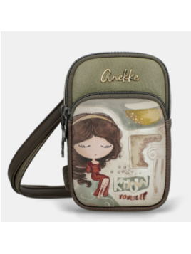 Anekke 42703-907 anekke mini sac à bandoulière muse à poche etui telephone