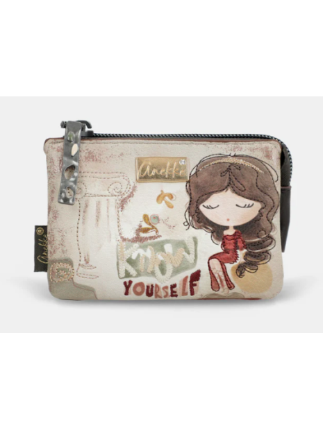 Anekke 42709-010 anekke porte-monnaie muse à 3 compartiments porte-monnaie-femme