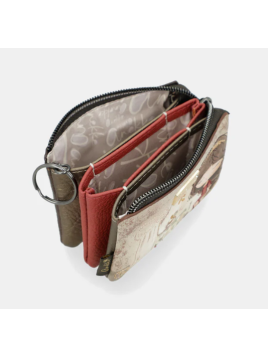 Anekke 42709-010 anekke porte-monnaie muse à 3 compartiments Porte-monnaie Femme