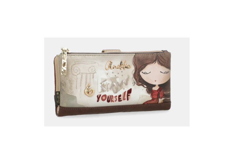 Anekke 42709-906 anekke grand porte-monnaie flexible rfid muse pmpb