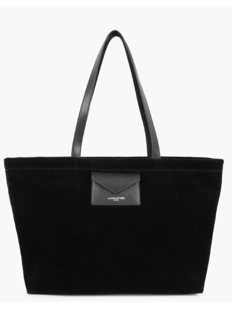 Lancaster 518-063 grand sac cabas épaule lancaster sac-a-main-shopping-toile-ou-cuir