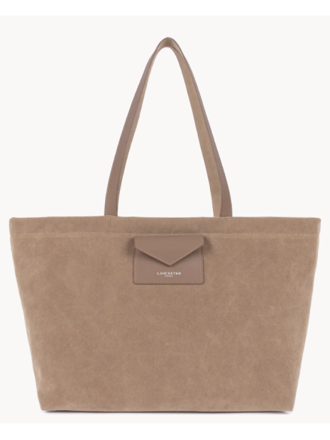 Lancaster 518-063 grand sac cabas épaule lancaster sac-a-main-shopping-toile-ou-cuir