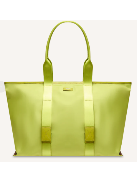 Lancel A13995 mistral rollable lancel sac-a-main-shopping-toile-ou-cuir