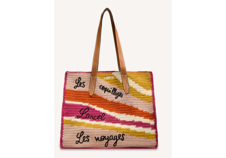 Lancel A14005 sac cabas l lancel shopping
