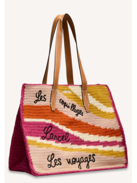 Lancel A14005 sac cabas l lancel la folie de l'été shopping