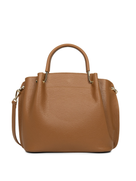 Lancaster 470-19 - CUIR DE VACHETTE - CAME Foulonné Double - Grand Sac à main Louisa