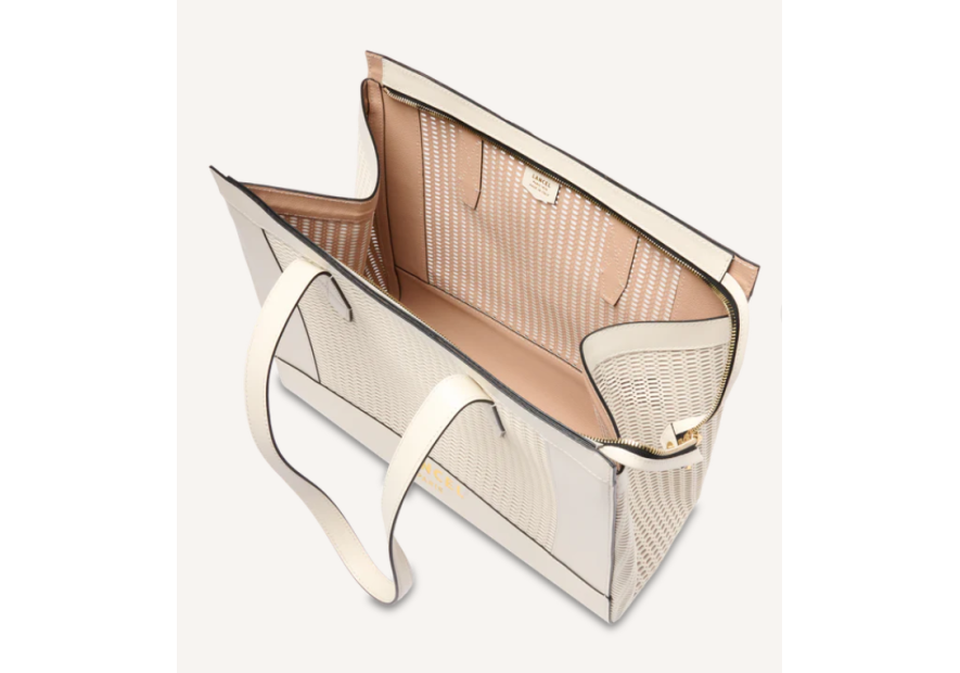 Lancel A14011 sac cabas zippe l lancel shopping