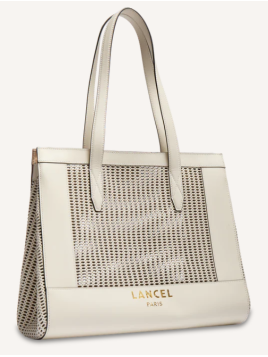 Lancel A14011 sac cabas zippe l lancel shopping