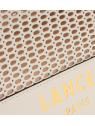 Lancel A14011 sac cabas zippe l lancel sac-a-main-shopping-toile-ou-cuir