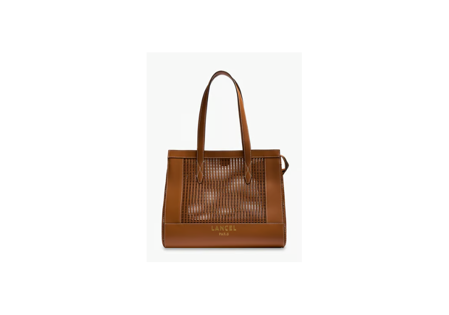 Lancel A14011 sac cabas zippe l lancel shopping