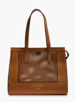 Lancel A14011 sac cabas zippe l lancel shopping