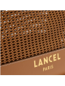 Lancel A14011 sac cabas zippe l lancel sac-a-main-shopping-toile-ou-cuir