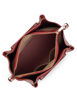 Lancaster 470-19 - CUIR DE VACHETTE - CARM Foulonné Double - Grand Sac à main Louisa