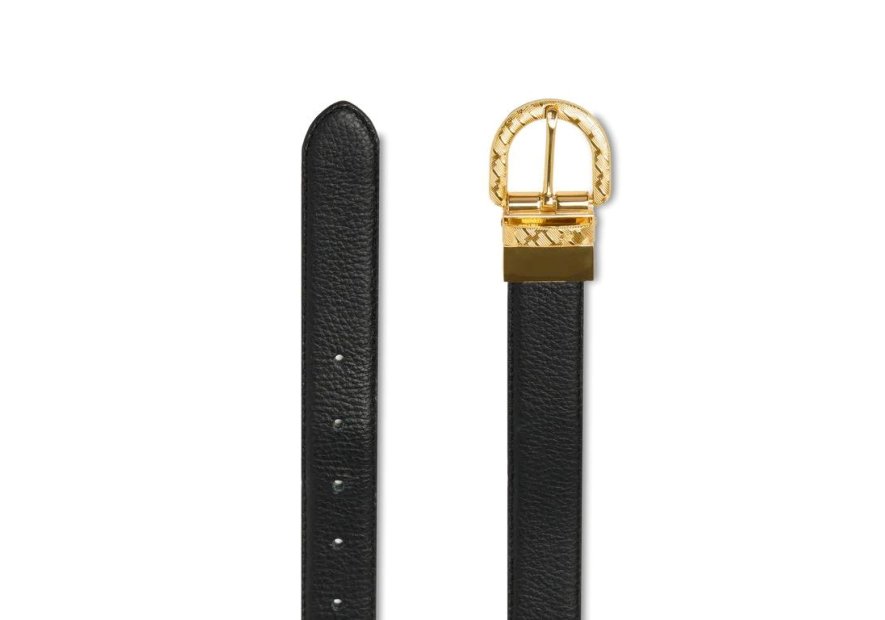 Lancel A14144 ceinture femme reversible monogramme lancel Ceintures