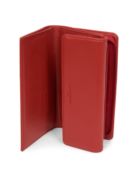 Lancaster 170-22 Foulonné - Portefeuill Compagnon dos à dos pmpb femme