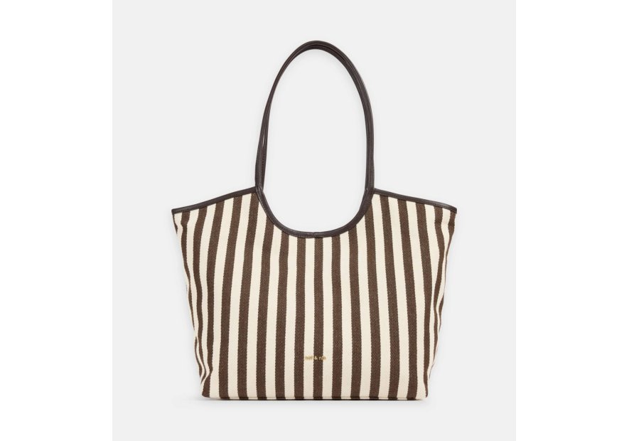 Nat & Nin MILAN RAYURE sac shopping milan rayure nat et nin shopping